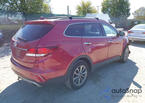 2017 Hyundai Santa Fe Se из США, поврежденный, VIN KM8SMDHF9HU199644